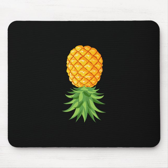 Mousepad Presente de Cruzeiro do Abacaxi de Cabeça para Bai (Frente)