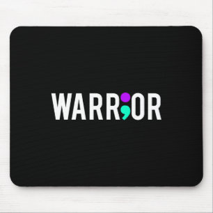 Mousepad Presente De Design De Guerreiro De Sensibilização 
