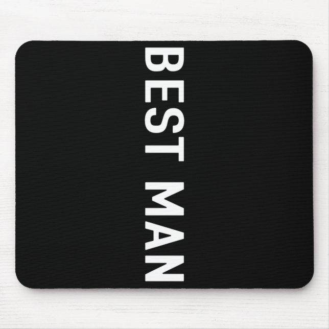 Mousepad Presente de despedida de solteiro masculino para o (Frente)