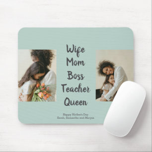 Mousepad Presente de Dia da Mãe para Mãe, Chefe, Professora