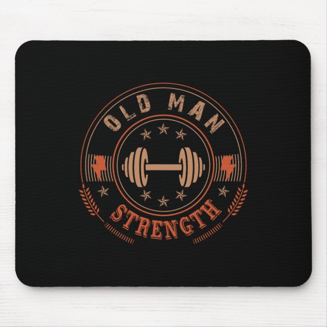 Mousepad Presente de Dia de os pais de Camisa de Resistênci (Frente)