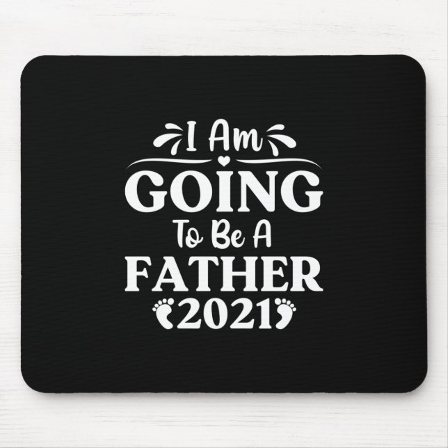 Mousepad Presente de dia de os pais | Eu Vou Ser Pai (Frente)