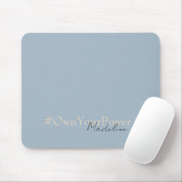 Mousepad Presente de empoderamento do Girlpatrão - Nome per