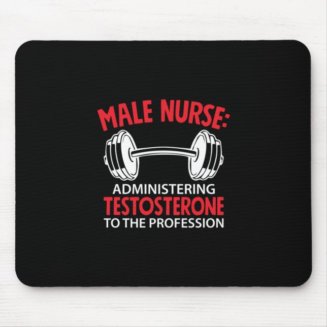 Mousepad Presente de Enfermeira | Administração de Enfermei (Frente)