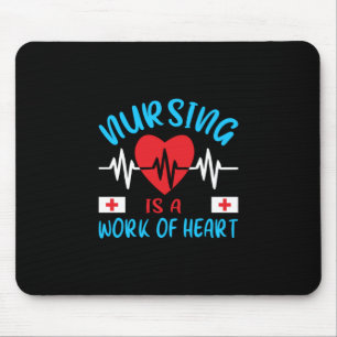 Mousepad Presente de Enfermeira   Enfermagem É Uma Obra De 