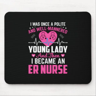 Mousepad Presente de Enfermeira Eu Era Uma Vez A Enfermei