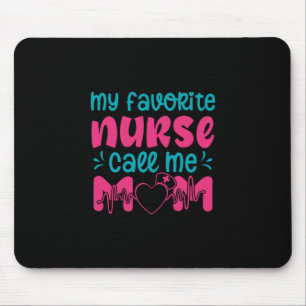 Mousepad Presente de Enfermeira Minha enfermeira favorita