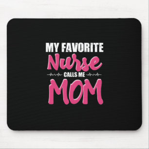 Mousepad Presente de Enfermeira   Minha enfermeira favorita