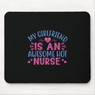 Mousepad Presente de Enfermeira | Minha Namorada É Uma Enfe