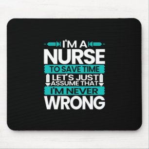 Mousepad Presente de Enfermeira Sou Enfermeira Para Econo
