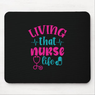 Mousepad Presente de Enfermeira   Viver Que Enfermeira A Vi