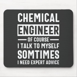 Mousepad Presente de Engenheiro Químico Engraçado