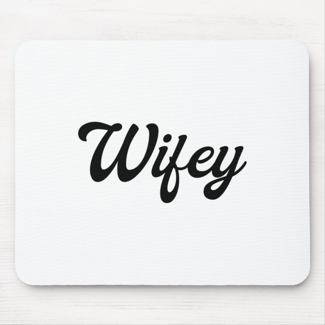 Mousepad Presente de esposa conjunto de camisetas para casa (Frente)
