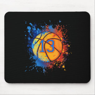 Mousepad Presente de esqueleto de 13 anos para meninos Pa