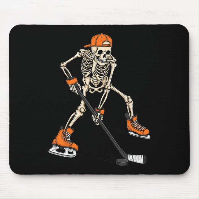 Mousepad Presente de Fantasia de Halloween de Hóquei no Gel (Frente)