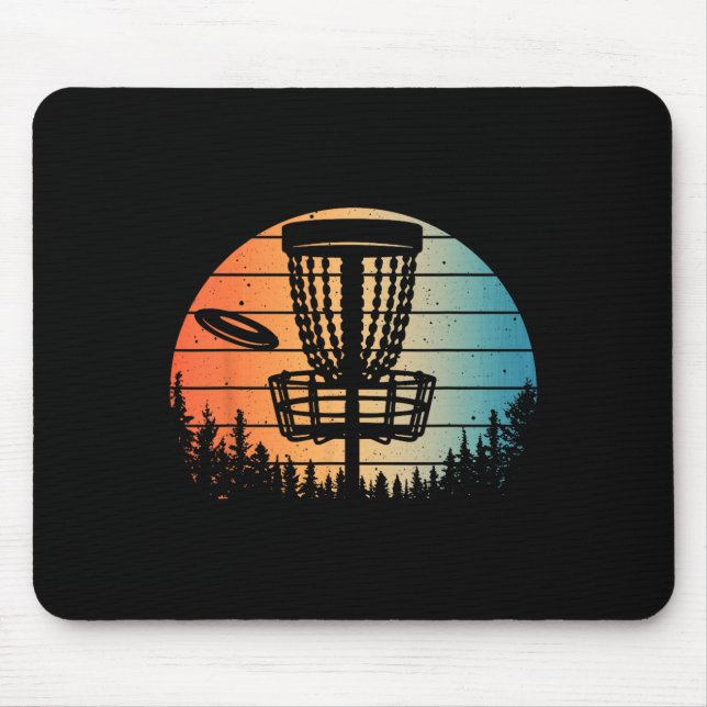 Mousepad Presente de Golfe de Disco Enfeites e Acessórios d (Frente)