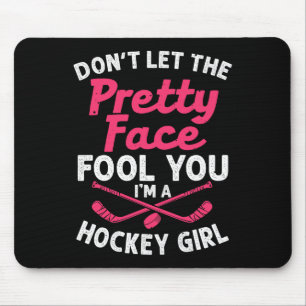 Mousepad Presente De Hóquei No Gelo Para Mulheres Crianças