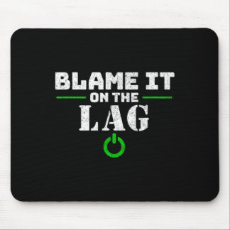 Mousepad Presente de jogo engraçado na lag de jogos Present