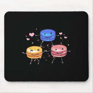 Mousepad Presente de Macaroon de Torcida Bonito e Delicioso