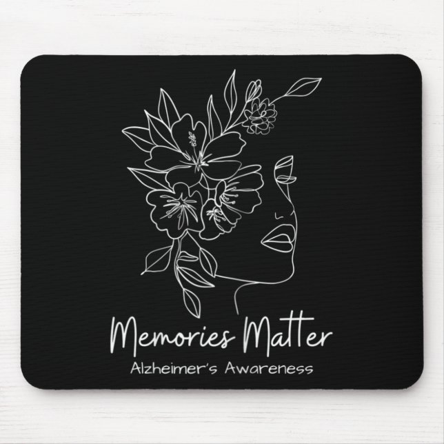 Mousepad Presente de memória que não consigo me lembrar de  (Frente)
