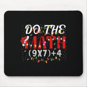 Mousepad Presente de Natal Engraçado Faça a Conta Meme (9x7