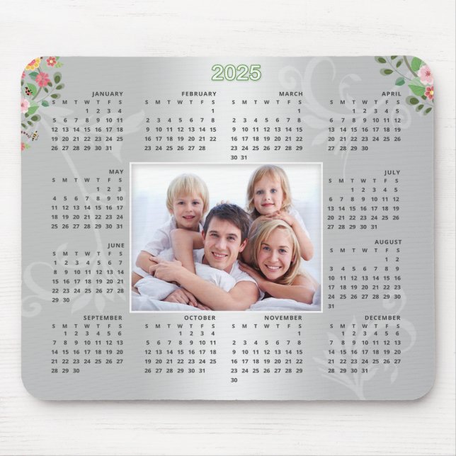 Mousepad Presente de Natal Personalizado para Calendário 20 (Frente)
