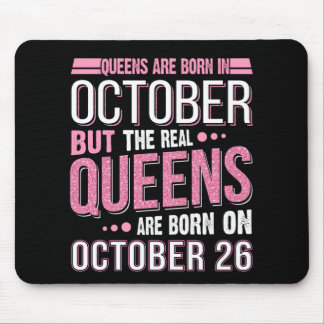 Mousepad Presente de outubro | A Rainha Real 26 de outubro