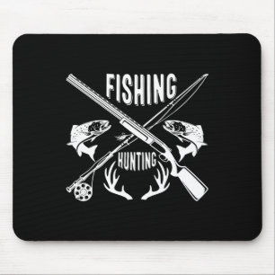 Mousepad Presente De Pesca E De Dia de os pais Engraçado