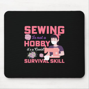 Mousepad Presente de Quilter   Costura Não É Um Hobby