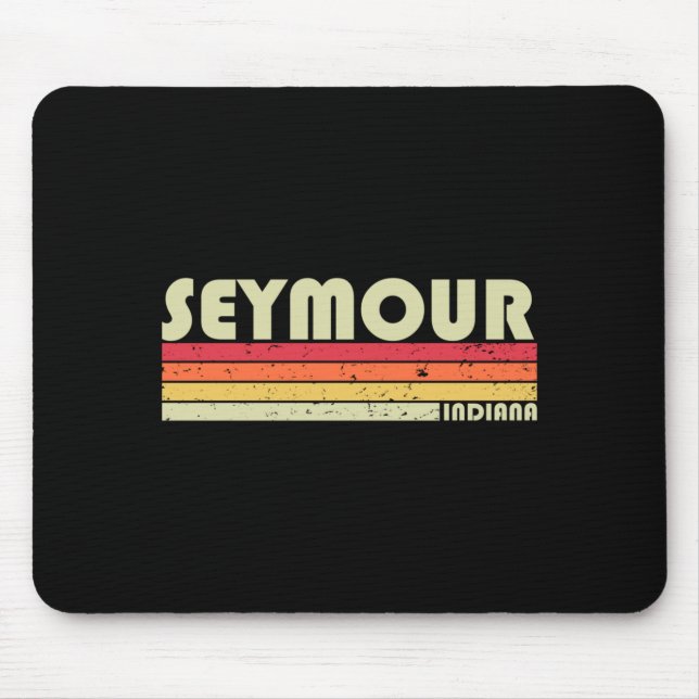 Mousepad Presente de Raízes de Casa da Cidade Engraçada Sey (Frente)