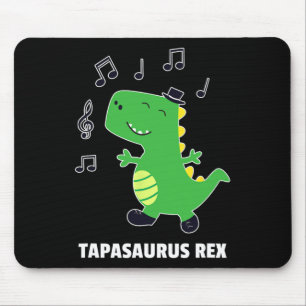 Mousepad Presente de Recital de Sapateado - Tapasauro Rex-d