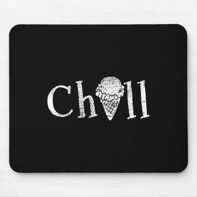 Mousepad Presente de Snack de Verão sorvete (Frente)
