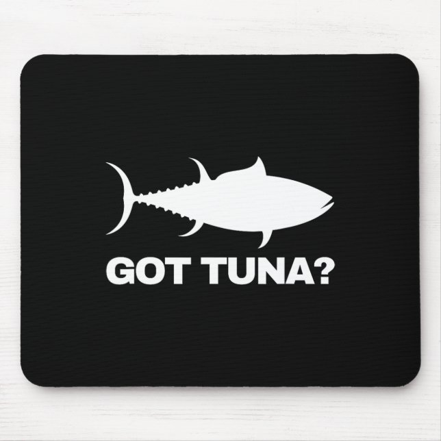 Mousepad Presente De Sobrecarga De Peixes De Atum - Pesca E (Frente)