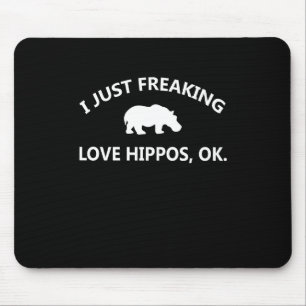 Mousepad Presente De Sobrevivência Do Hippo  Eu Só Estou 