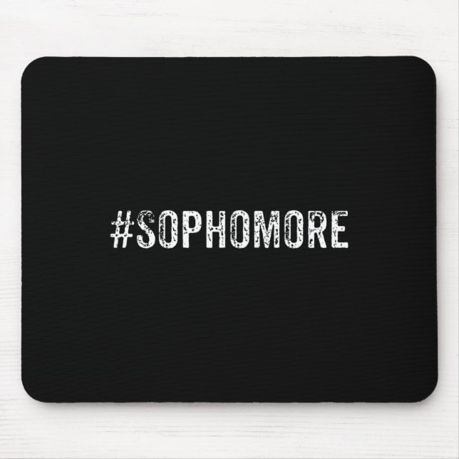 Mousepad Presente Divertido de Volta às Aulas para o Segund (Frente)