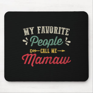 Mousepad Presente do dia das mães vintage feminino pessoas