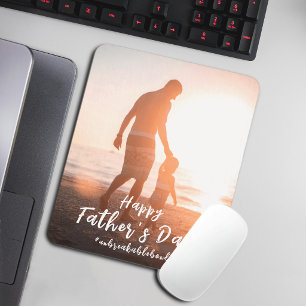 Mousepad Presente do Dia dos Pais Pai e Filho Laço Indestru