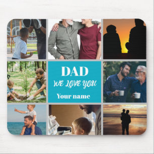 Mousepad Presente do Dia dos Pais para o Papai Foto & Nom
