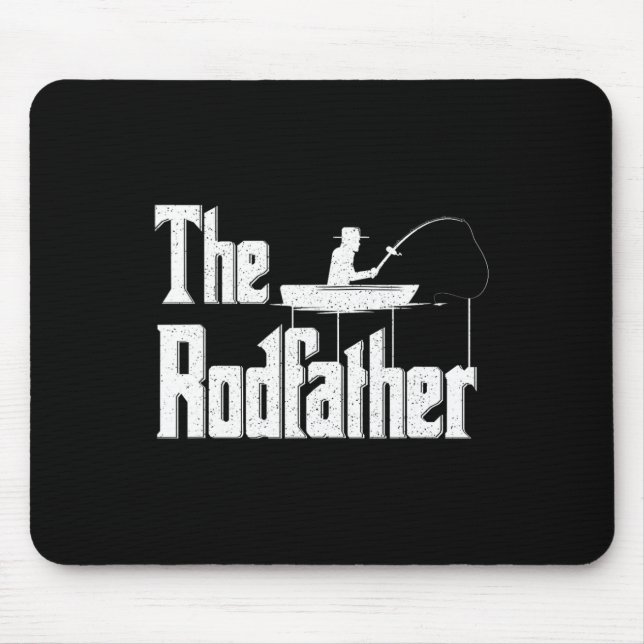 Mousepad Presente do Pai de Pesca Engraçado pelo Roddad (Frente)