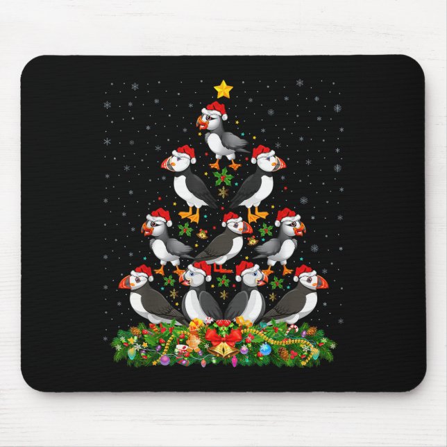 Mousepad Presente do Papai Noel do Pinheiro de Natal do Pás (Frente)