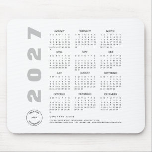 Mousepad Presente do Promocional cliente da empresa Calendá