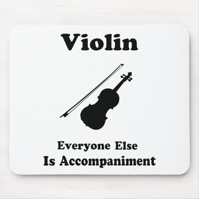 Mousepad Presente do violino (Frente)