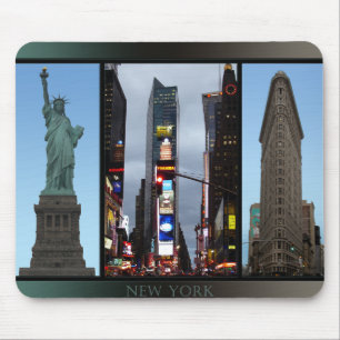 Mousepad Presente dos marcos da lembrança de New York