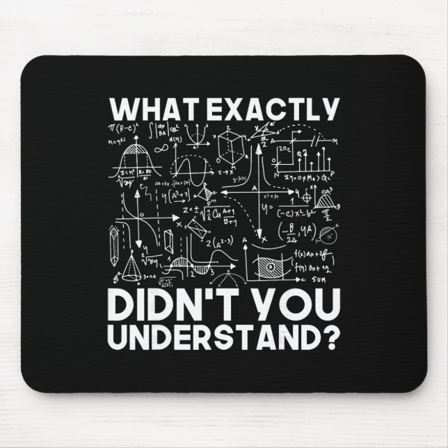 Mousepad Presente Engraçado de Ciência para Físico Matemáti (Frente)