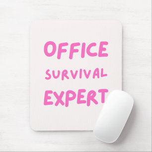 Mousepad Presente engraçado de 'Especialista em Sobrevivênc
