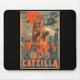 Mousepad Presente engraçado do gato da arte japonesa do Cat