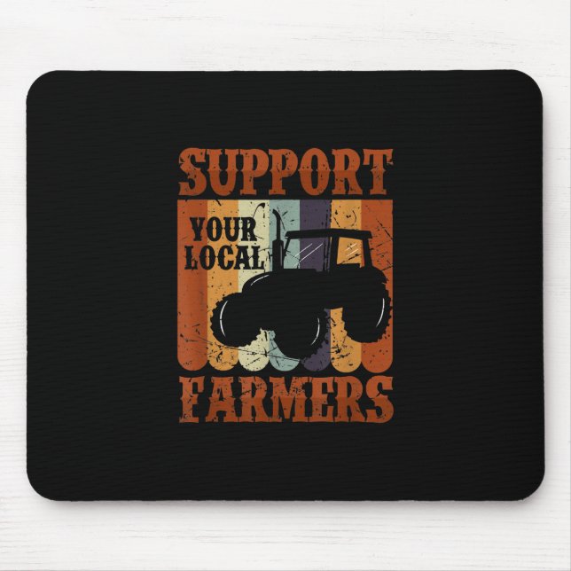 Mousepad Presente Engraçado Farmer Fazenda de Galinha (Frente)
