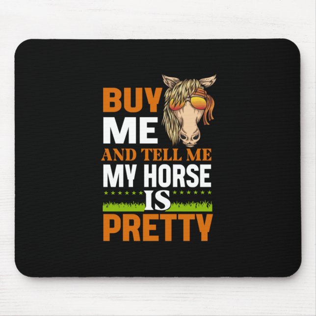 Mousepad Presente Equestre | Me Comprar E Me Diga (Frente)