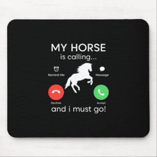 Mousepad Presente Equestre   Meu Cavalo Está Chamando