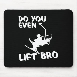 Mousepad Presente Esportivo De Esqui De Inverno - Esqui Esq